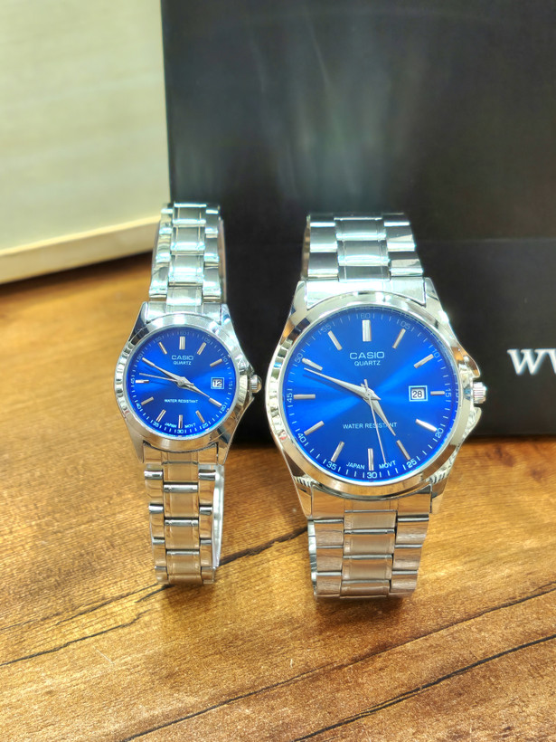 ست ساعت مچی زنانه و مردانه کاسیو کد 1183 در ۶ رنگ مختلف